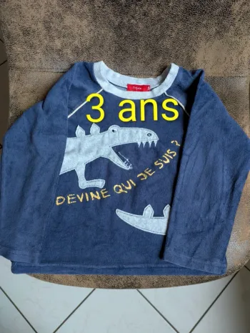Haut de pyjama 3 ans