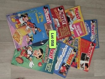 Lot Vintage 7 magazines Journal de Mickey année 1983 L058  7594776520