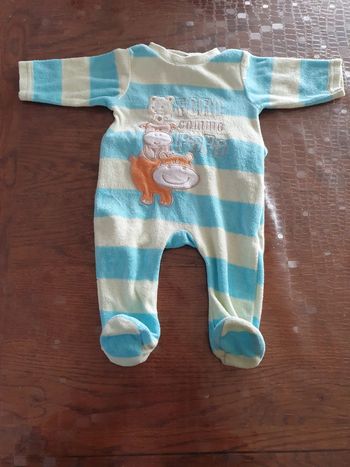 Pyjama garçon animaux 1 mois