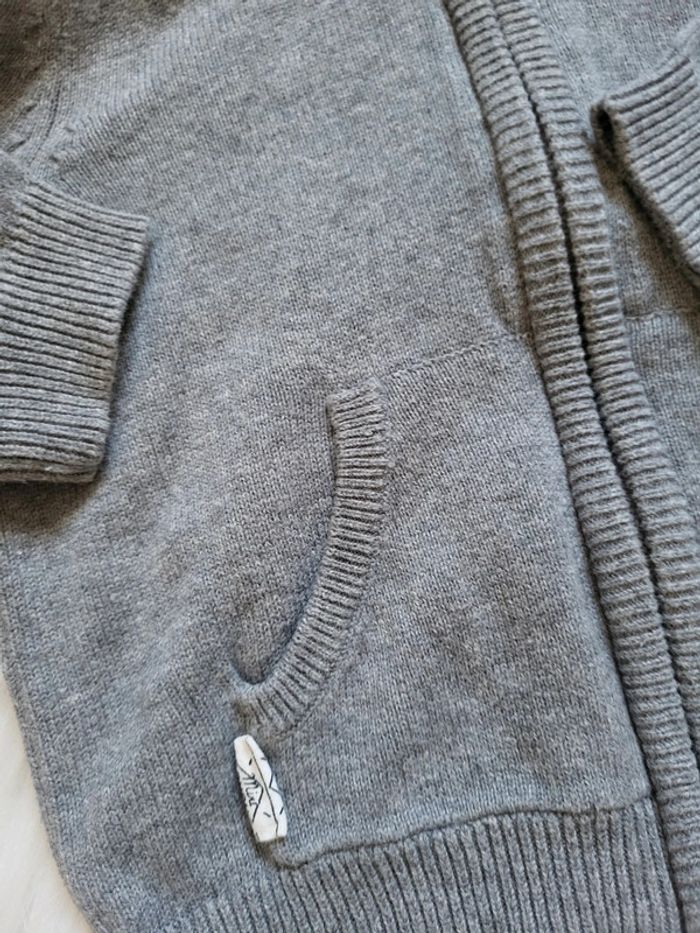 Gilet à capuche 9mois kiabi - photo numéro 3