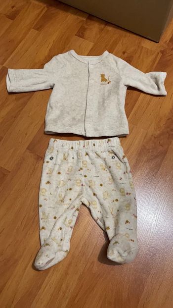 Pyjama mixte 2 pièces 1 mois