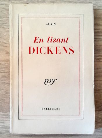Alain - en lisant Dickens