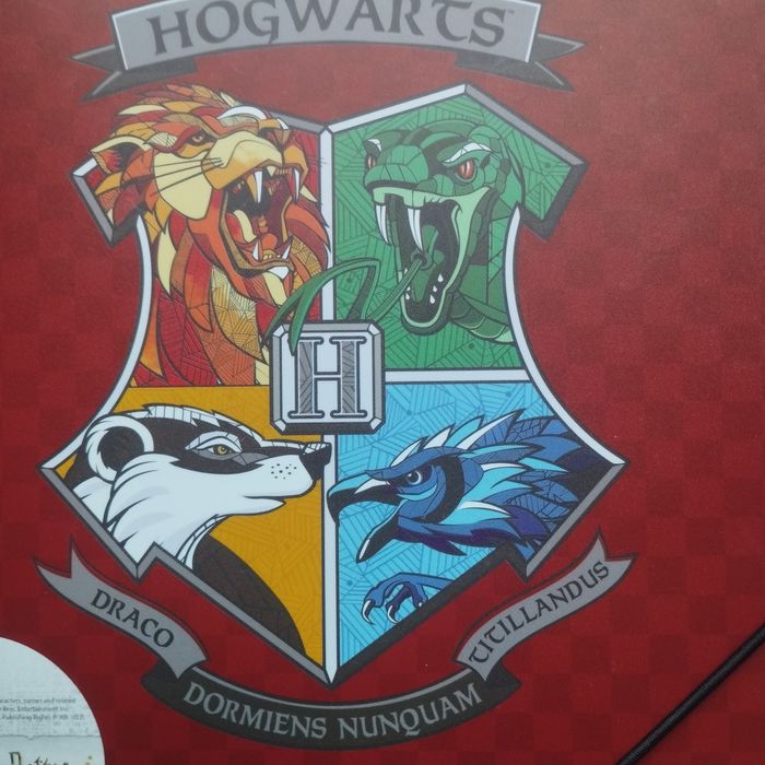 Pochette plastifiée 3 rabats Harry Potter Neuf - photo numéro 2