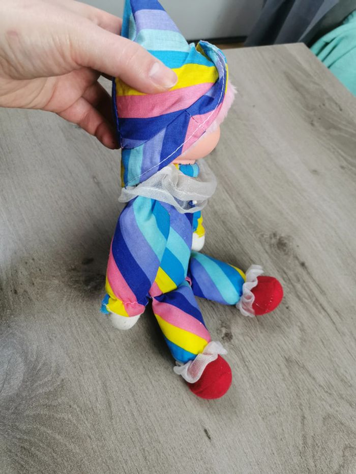 Poupée tissu ancienne garçon compteur d'étoiles - photo numéro 5