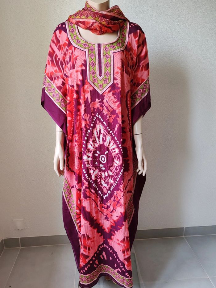 Djellaba robe Africaine grande taille - photo numéro 3