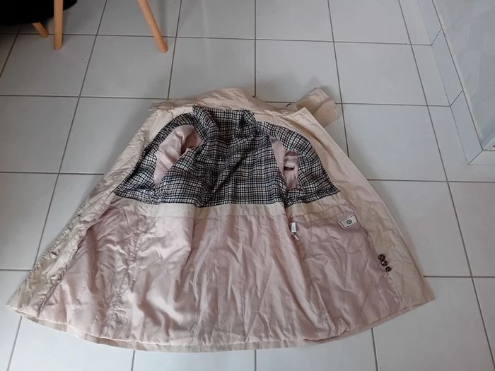 Manteau à capuche beige C&A T42 - photo numéro 3