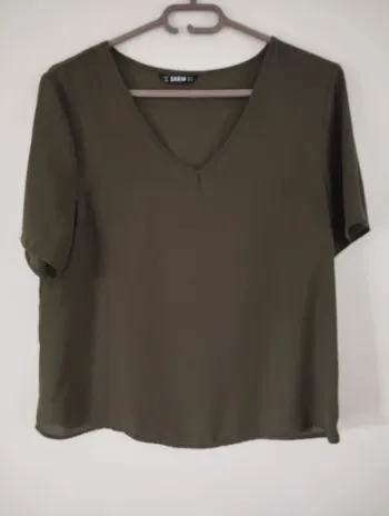 Blouse kaki
