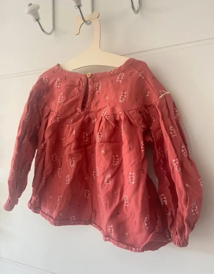 Blouse légère bordeaux TAO - photo numéro 3
