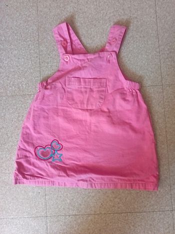 Robe à bretelles 12 mois