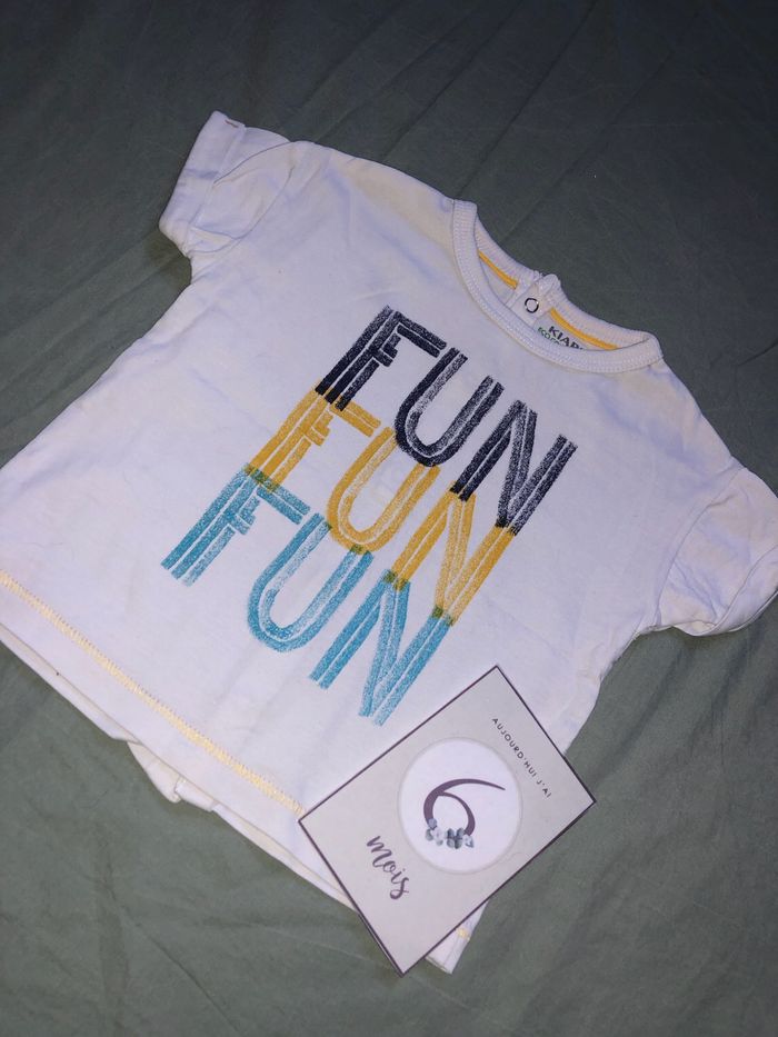 T-shirt 6 mois