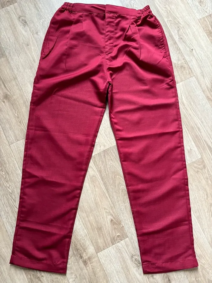 Ensemble homme bordeaux neuf S - photo numéro 4