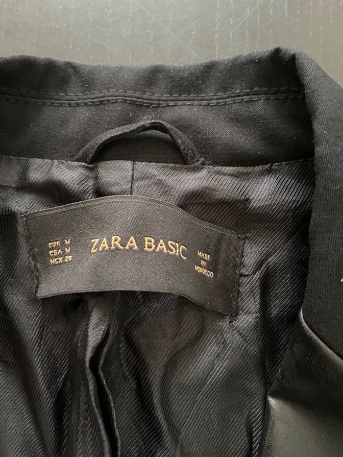 Blazer noir Zara /Taille M - photo numéro 7