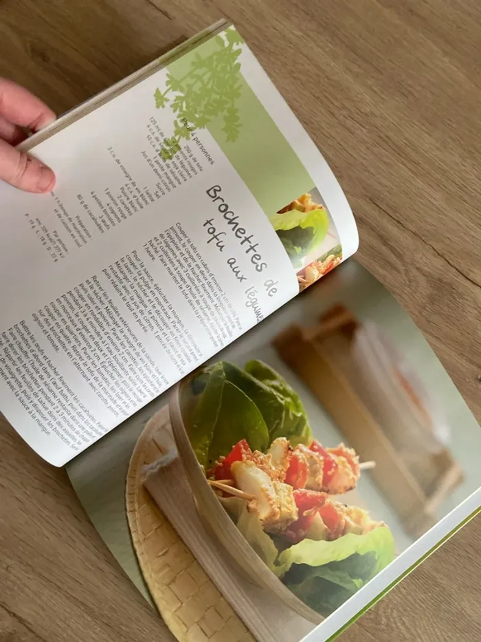 Livre cuisine végétarienne - photo numéro 3
