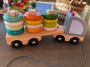 Jeu Janod camion en bois