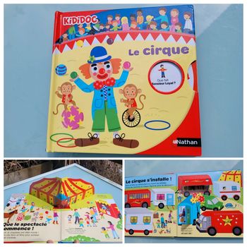 Livre animé Kididoc 🎪 Le Cirque 🤡