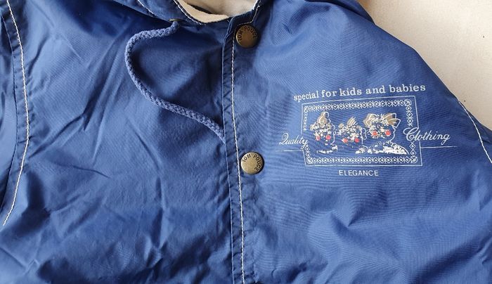 Blouson à capuche marine 2 ans mixte - photo numéro 4