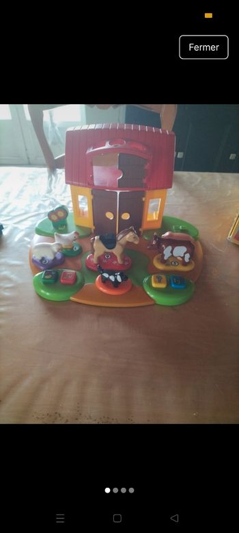 Playmobil 1 2 3 ferme sonores