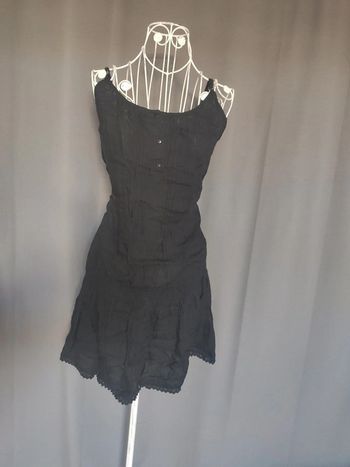 Robe Noire légère Viscose 40