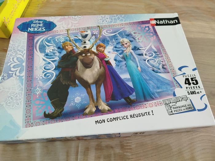 Puzzle reine des neiges