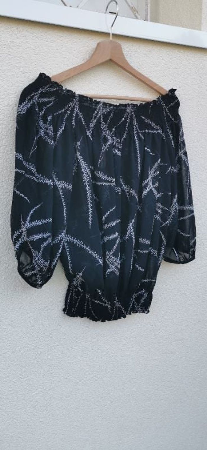 Blouse manches trois quart