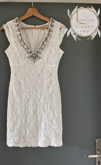 Robe Guess blanche dentelle TS 💎
