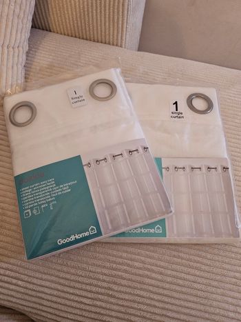 Paire de rideaux Dokkle Goodhome 140x300cm