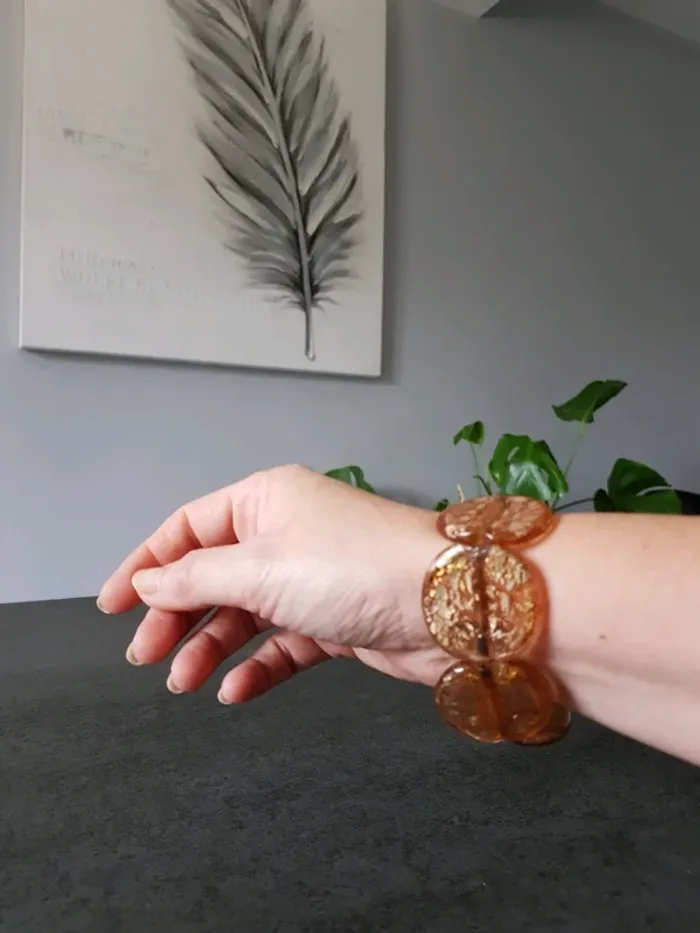Bracelet marron - photo numéro 5