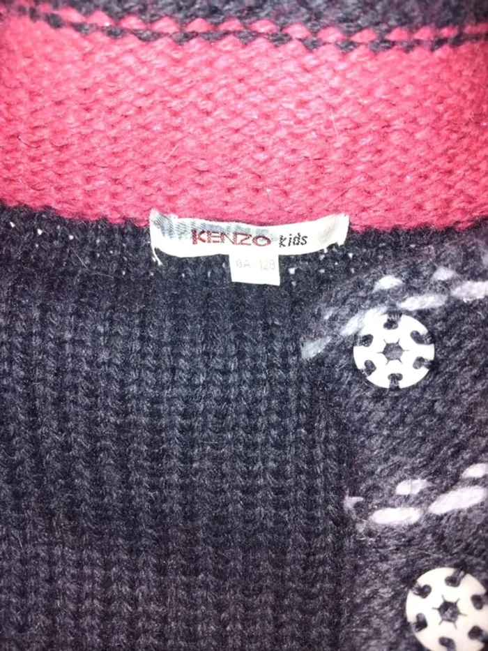 Gilet long Kenzo t8ans - photo numéro 10