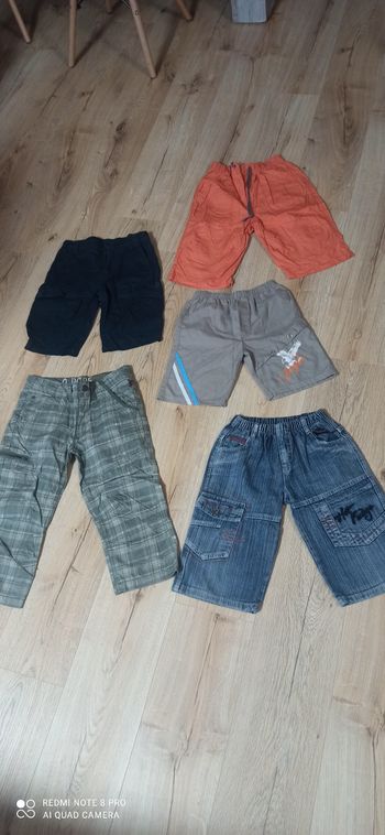 Lot de 5 bermudas 10 ans
