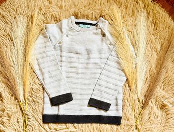 Pull manches longues gris