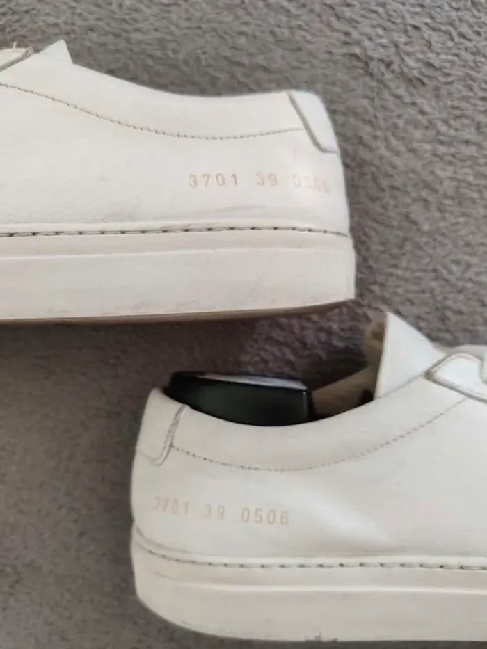 Chaussures Common Projects – Blanc, élégantes et intemporelles Taille 39 - photo numéro 7