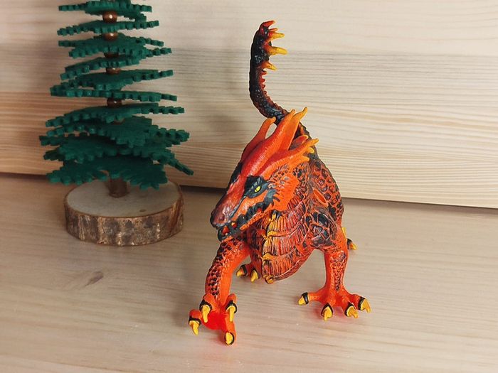 Schleich dragon de lave Figurine Eldrador Animal imaginaire