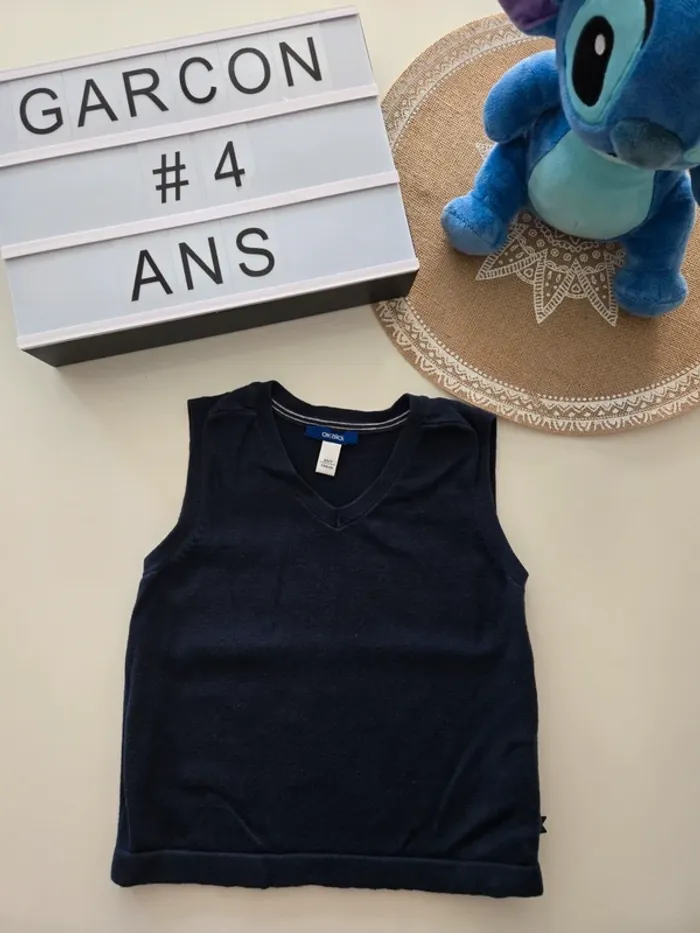 Gilet sans manches 4ans