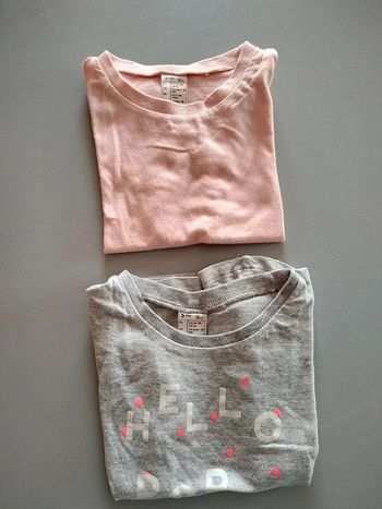 Lot de 2 t-shirts Decathlon T.3-4 A