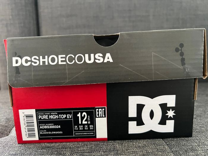 Dc Shoes Garçon Pure High-Top - taille 29 - photo numéro 4