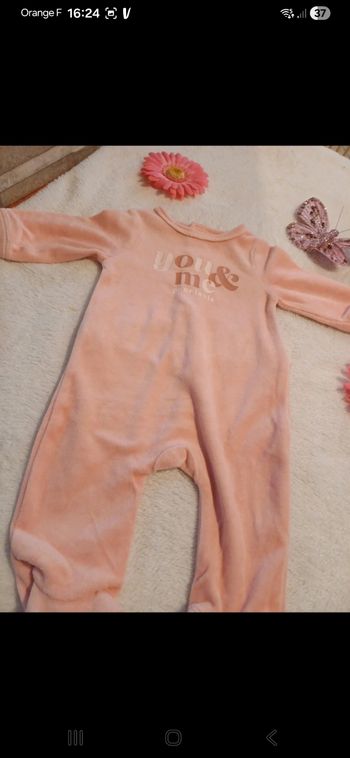 Pyjama bébé taille 1 mois