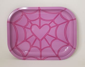 Plateau de roulage Cœur en toile