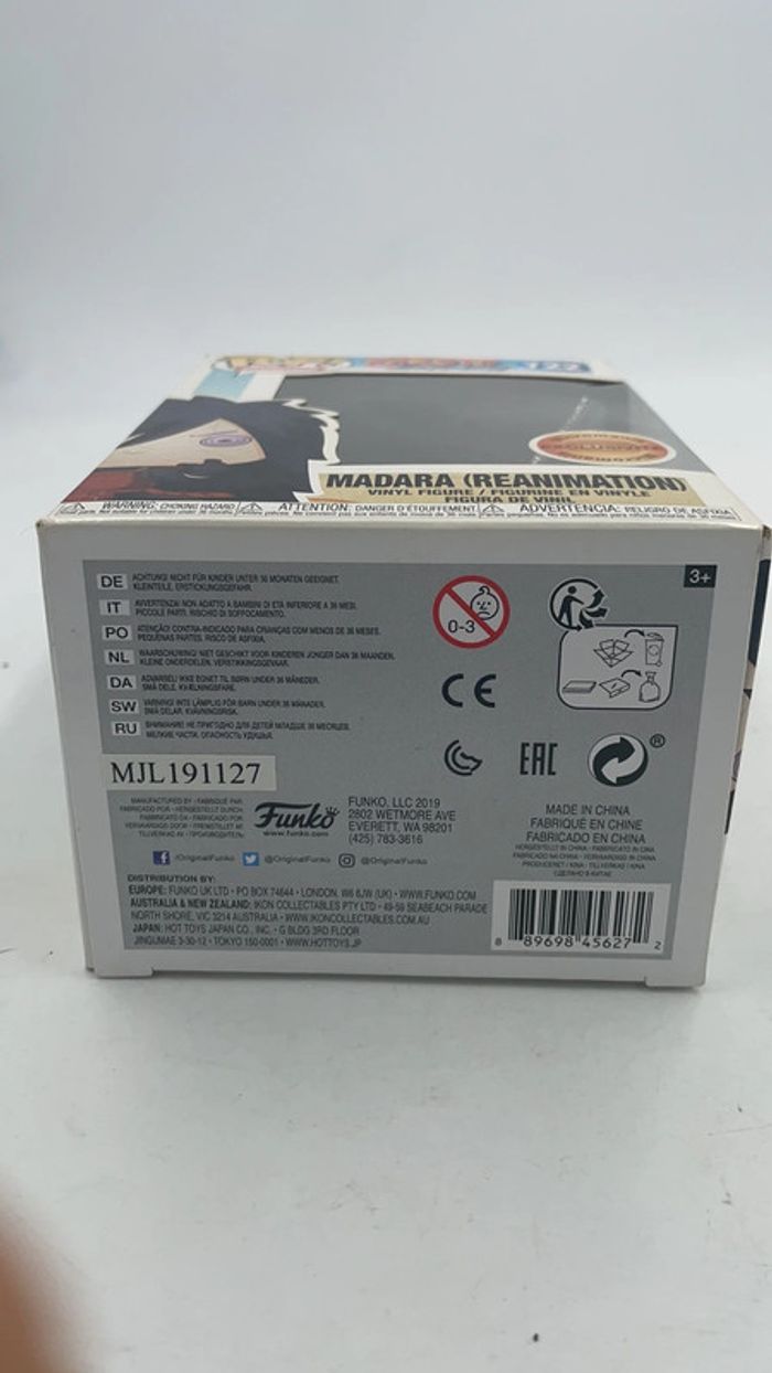 Figurine Funko Pop Naruto Shippuden Madara (Réanimation) MicroMania Exclusivité N•722 - photo numéro 6
