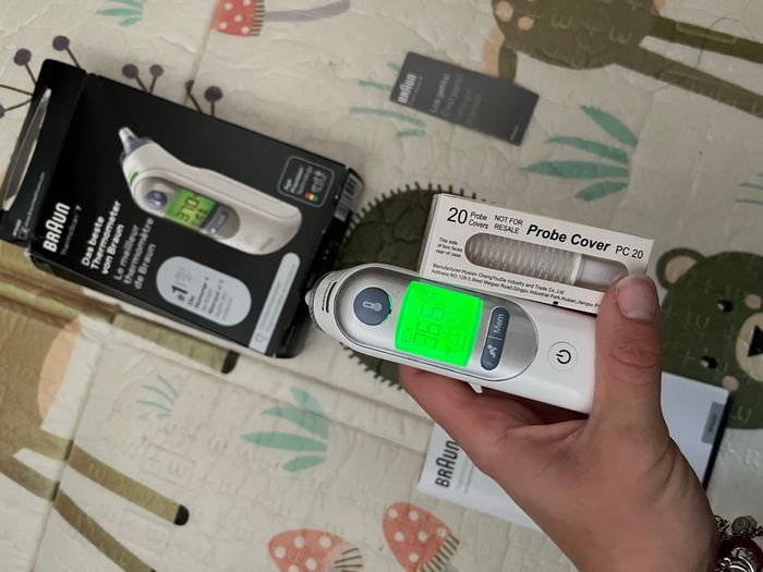 Thermomètre braun Thermoscan 7 + recharges - photo numéro 4