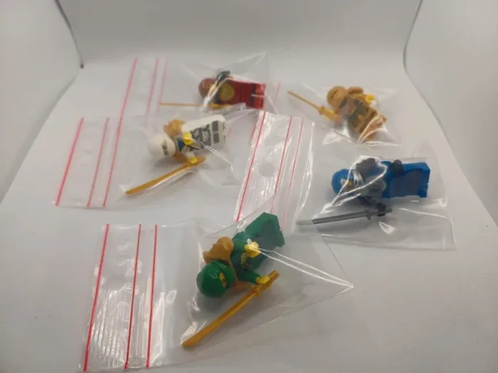 Lot de 5 Figurines Ninja-Compatible Lego - photo numéro 2