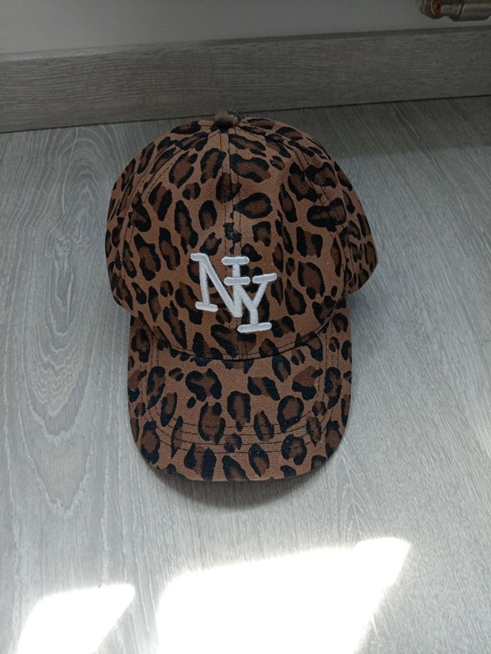 Casquette léopard