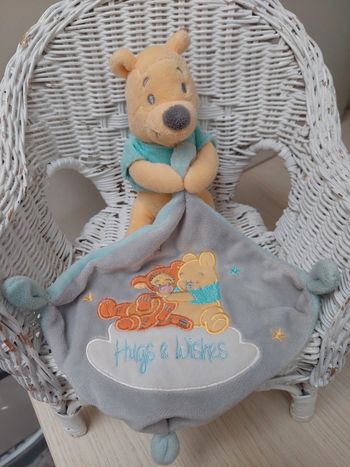 Nicotoy - doudou mouchoir Winnie the pooh