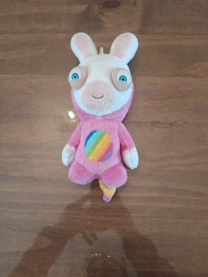 Doudou lapin crétin