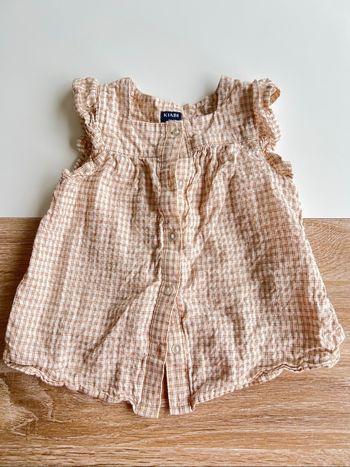 Chemise fille 18 mois