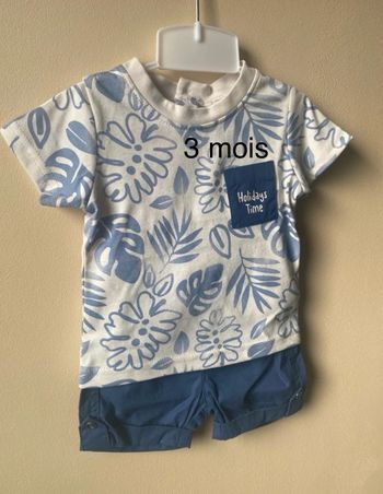 Ensemble d’été t-shirt / short