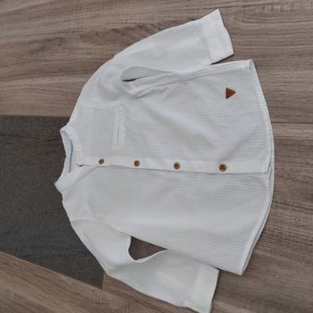 Chemise blanche garçon Zara