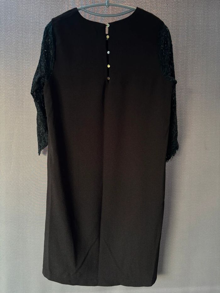 Robe noire manches ajourées Akoz de toi taille M - photo numéro 5