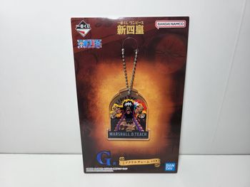 One piece Ichiban Kuji G Porte Clé / Key Ring New Four Emperors Marshall D Teach