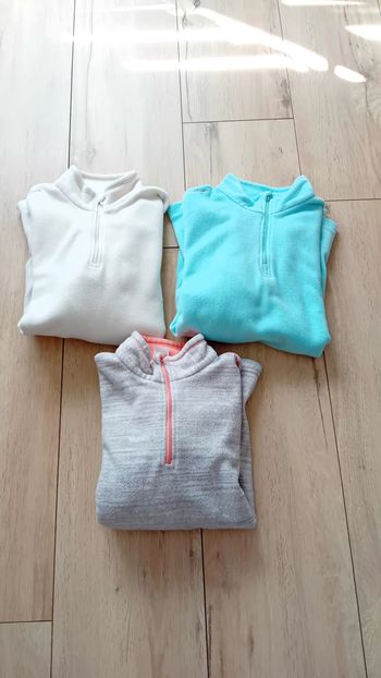 Lot de 3 pulls polaires