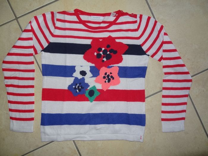 Pull coton OKAIDI 10ans